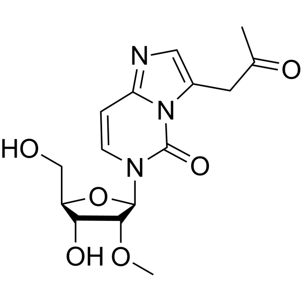 6-(2-O-Methyl-beta-D-ribofuranosyl)-3-(2-oxo-propyl)-6H-imidazo[1,2-c]pyrimidin-